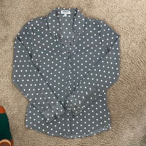 EUC Express Portofino Slim fit shirt blouse